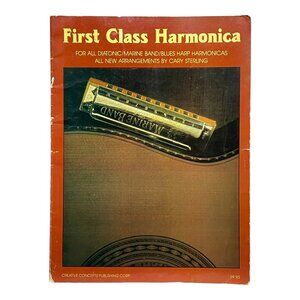 First Class Harmonica Creative Concepts Arrangements by Cary Sterling 80s